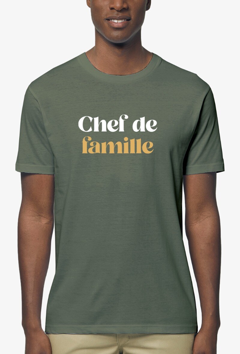 Großhändler Kapsul - Erwachsenen T-Shirt Herren - Familienoberhaupt khaki