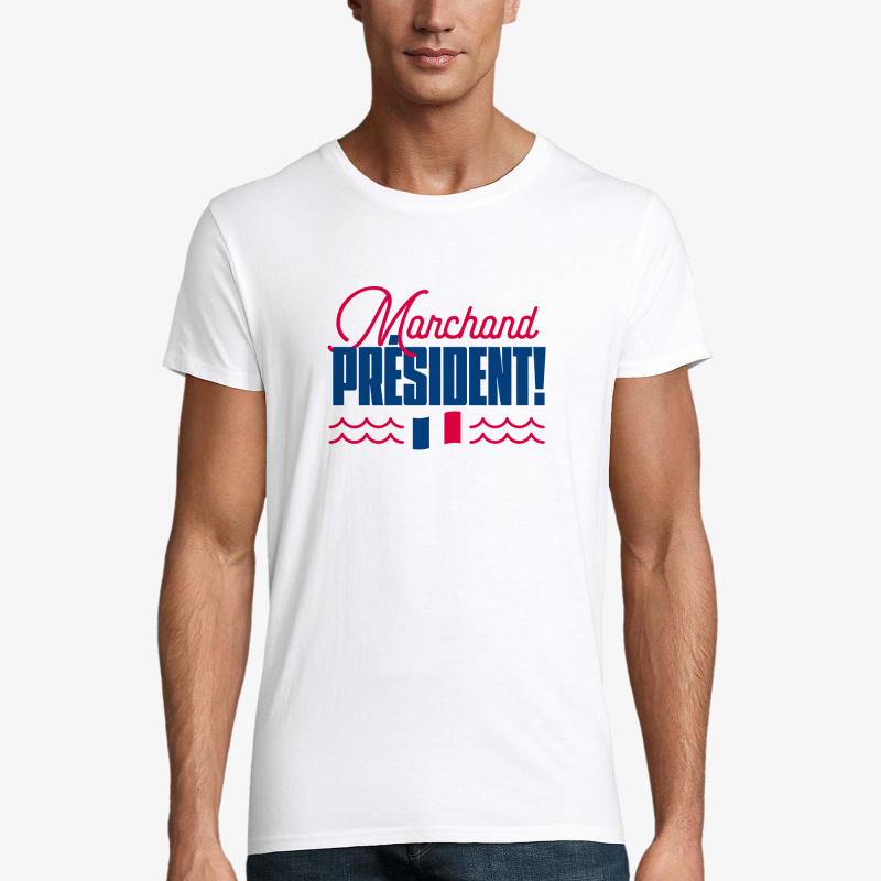 Grossiste Kapsul - T-shirt Homme - Marchand Président