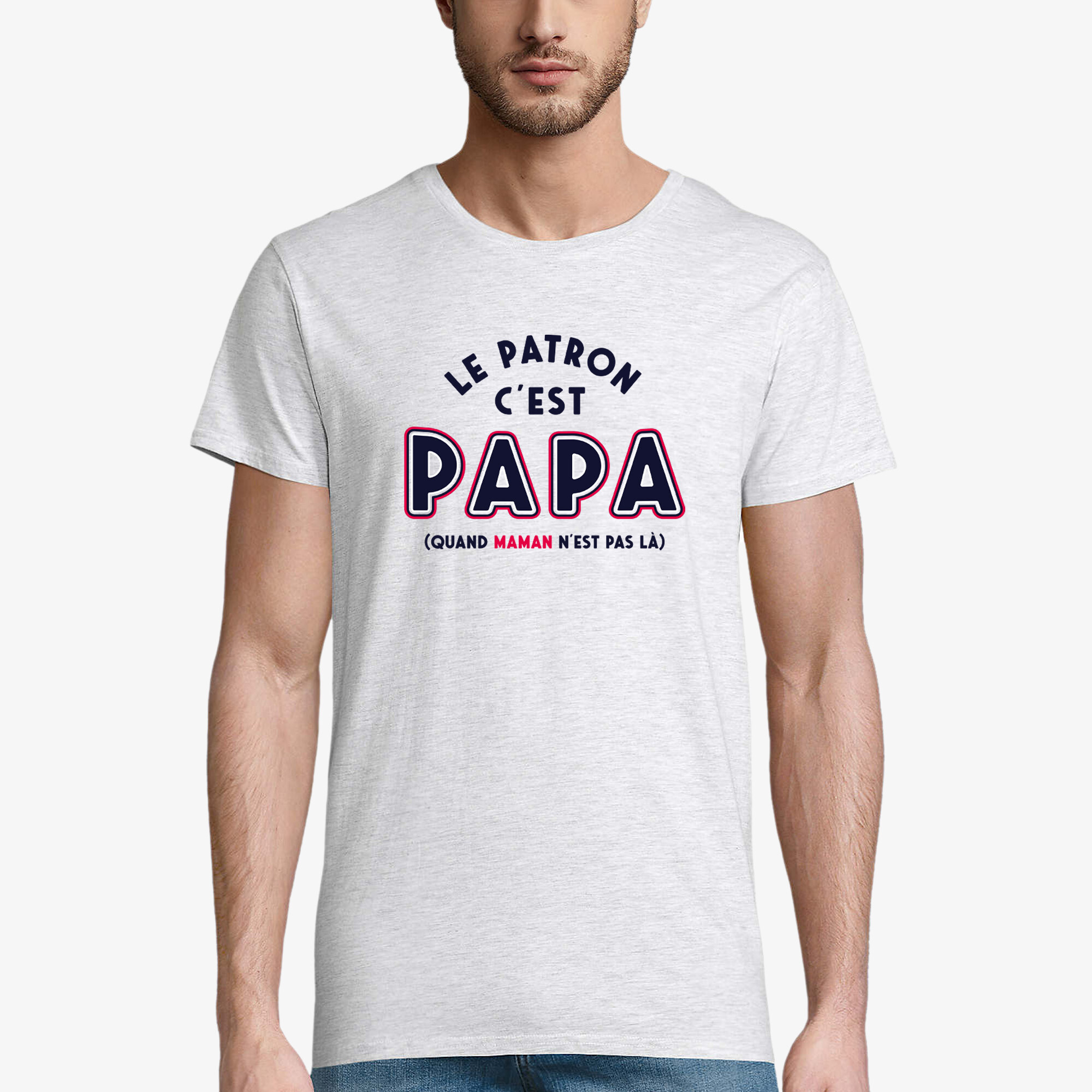 Grossista Kapsul - Shirt maschile - Il capo è papà (quando la mamma non è lì)