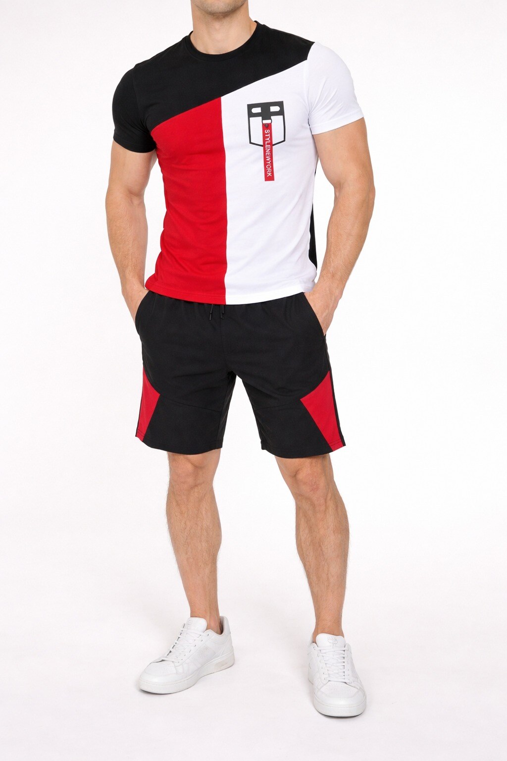 Mayorista Kayenne - Conjunto de camiseta y pantalones cortos