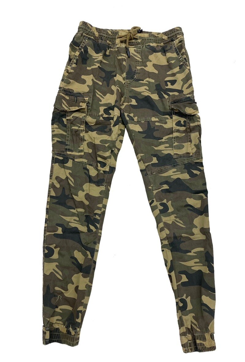 Wholesaler Kayenne - Army print cargo trousers
