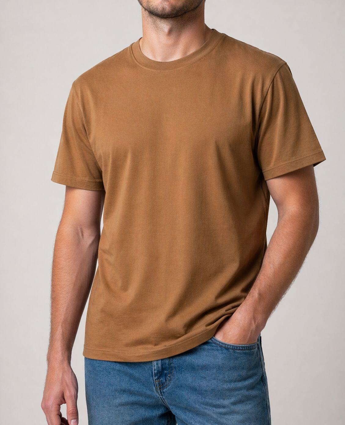 Großhändler Kayenne - Einfarbiges T-Shirt