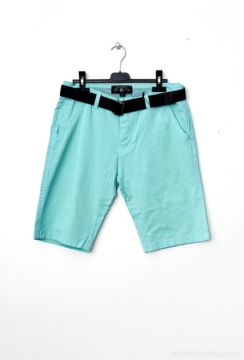 Großhändler Kaygo - Kurze Baumwollhose mit Gürtel