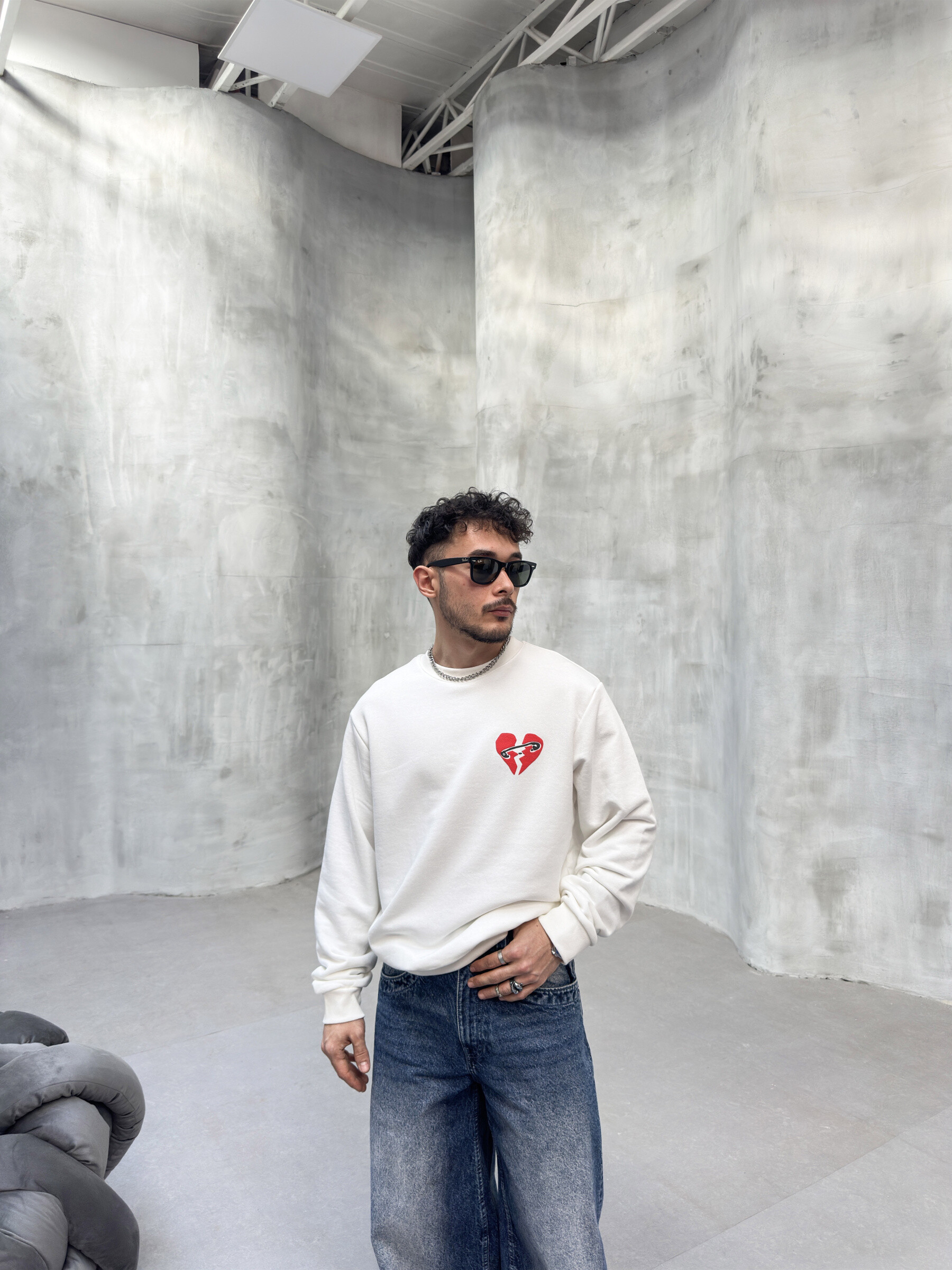Wholesaler Kenzarro - Printed round neck sweatshirt, long sleeves