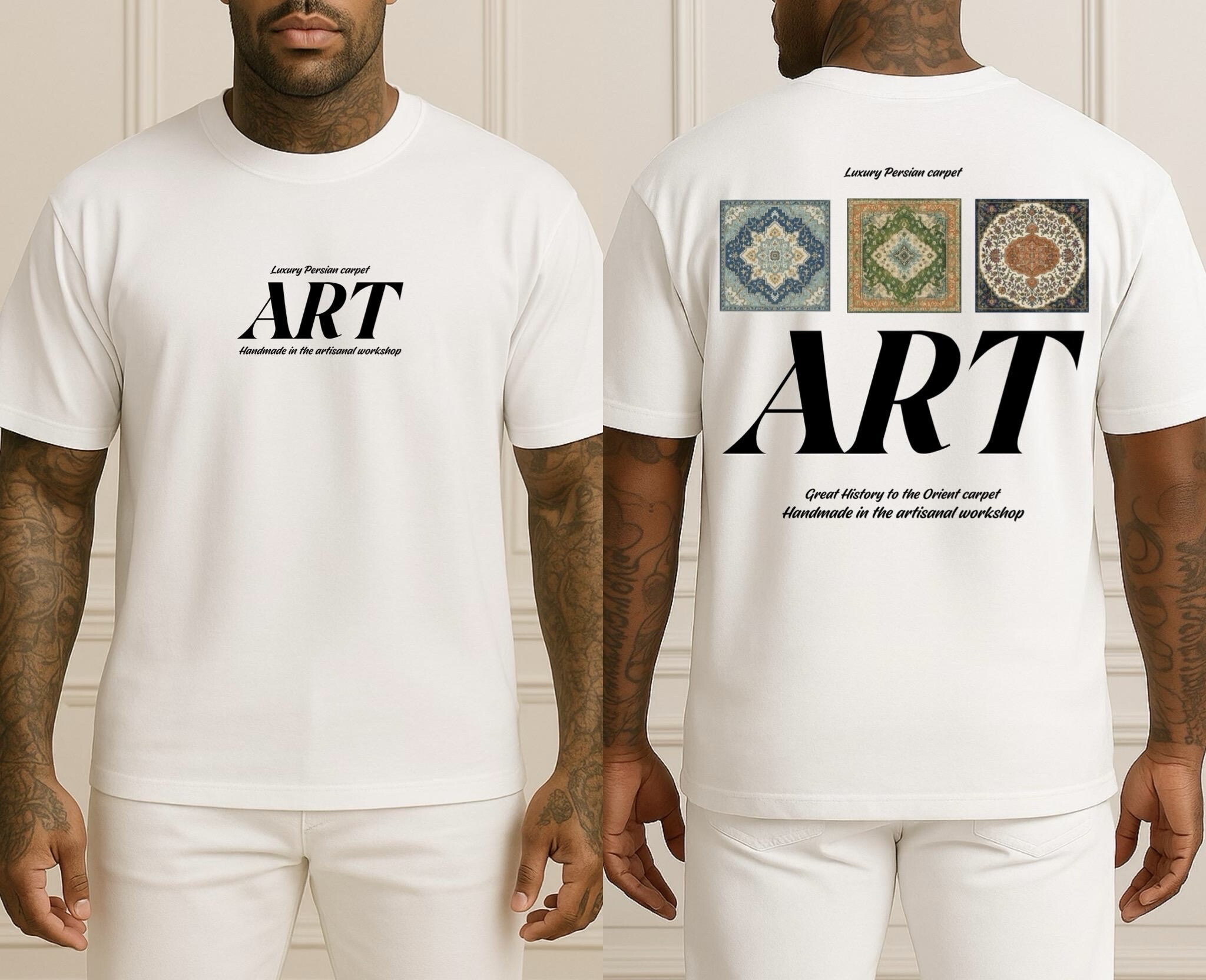 Großhändler Kenzarro - RUNDHALS-T-SHIRT MIT DRUCK VORNE UND HINTEN