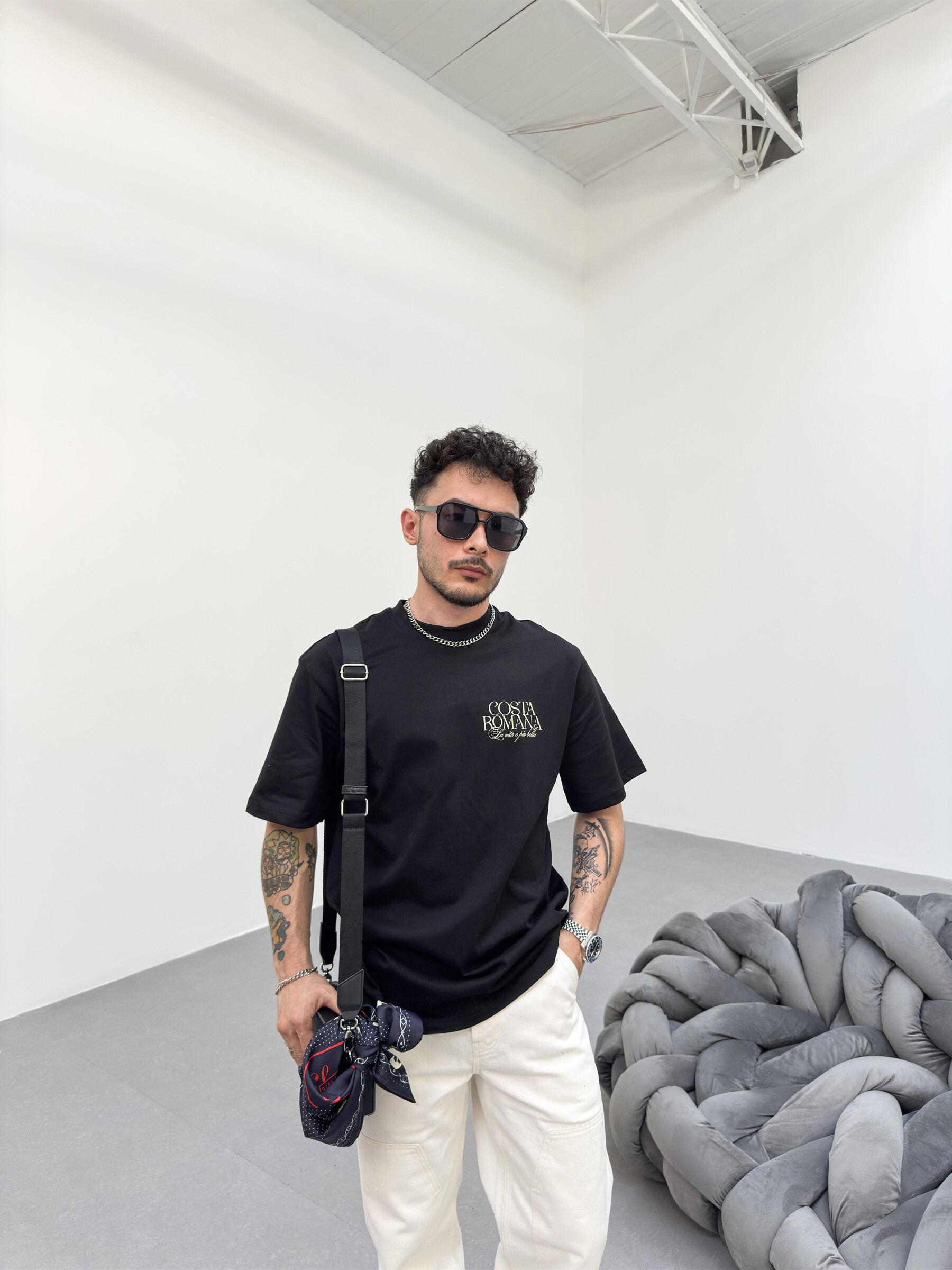 Grossiste Kenzarro - TEE SHIRT COL ROND ,IMPRIMER DEVANT ET AU DOS