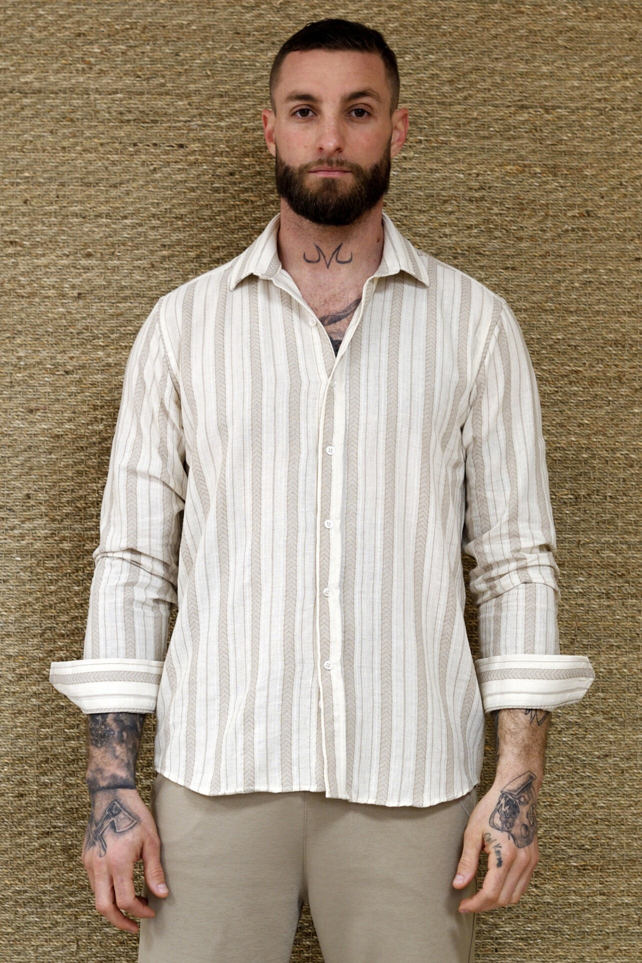 Mayorista Kharma - Camisa a rayas