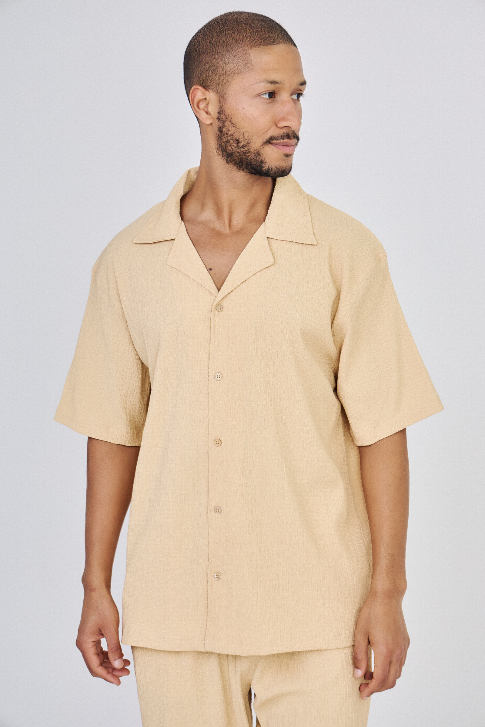 Grossista Kharma - Camicia rilassata testurizzata
