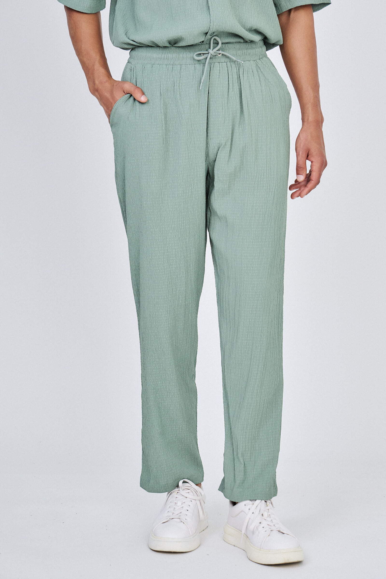 Wholesaler Kharma - Textured relaxed pants