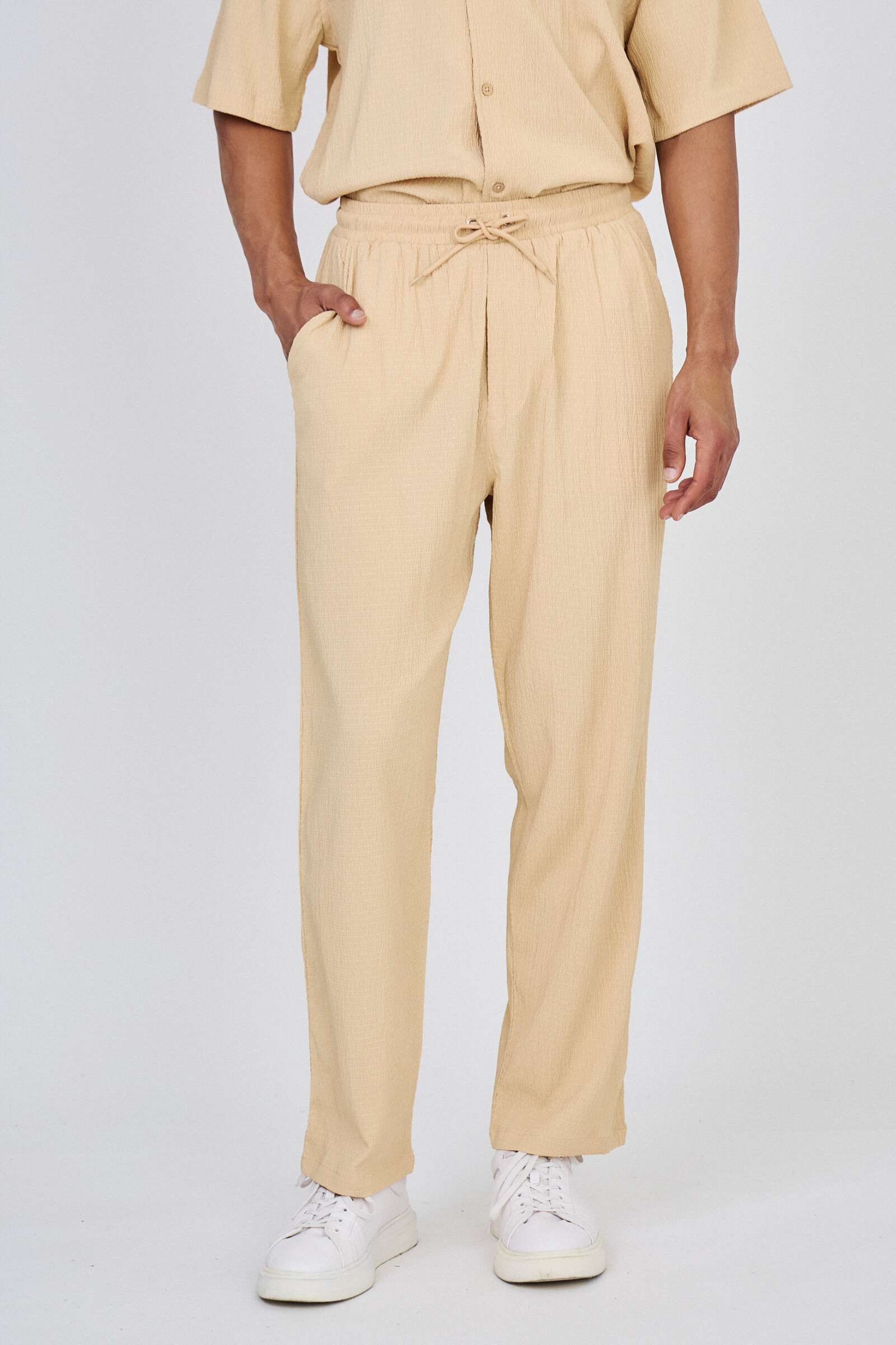 Wholesaler Kharma - Textured relaxed pants