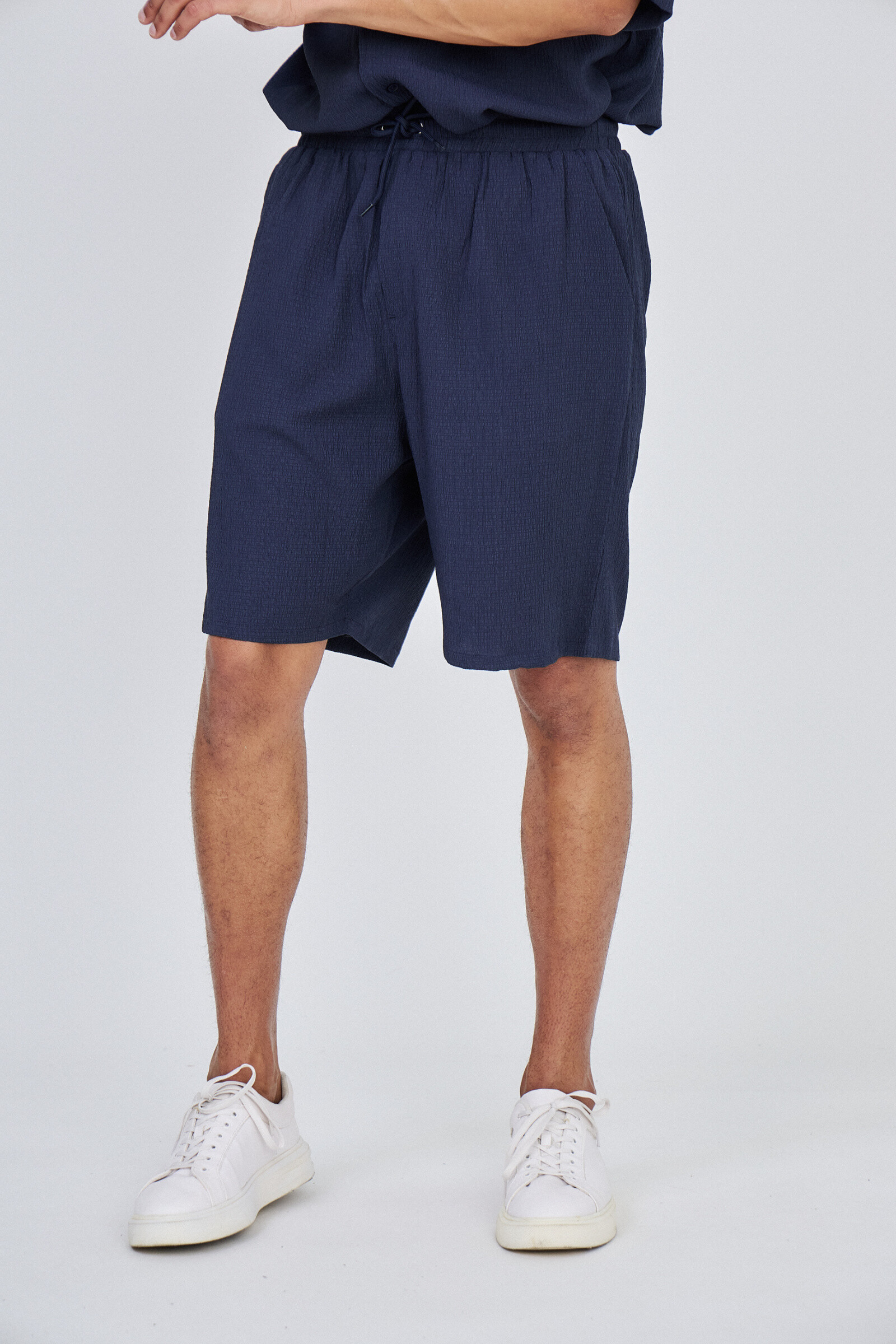 Wholesaler Kharma - Textured casual shorts