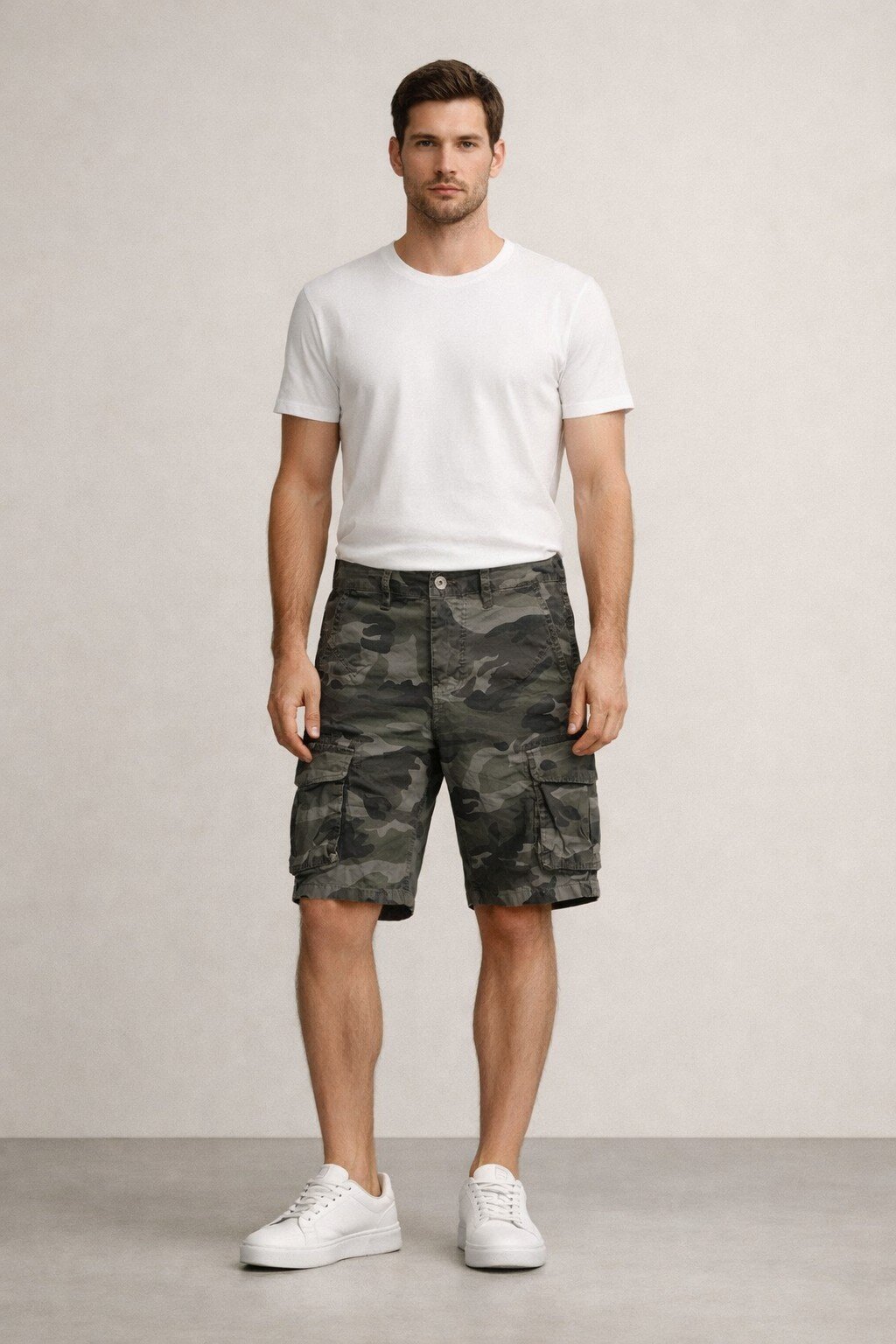 Mayorista KIS₂ - PANTALÓN CORTO DE JEANS PARA HOMBRE CÓMODO CON BOLSILLOS Y ESTAMPADO DISPONIBLE EN TALLAS