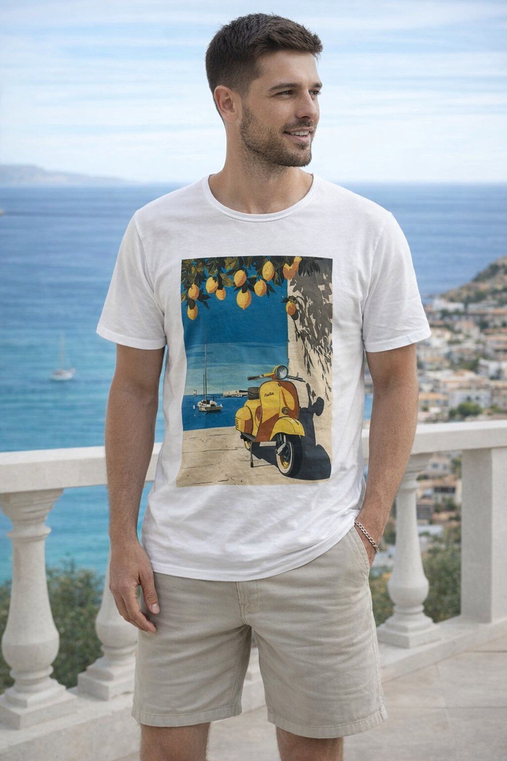 Wholesaler KIS₂ - MEN'S PRINTED T-SHIRT COMFORTABLE IN SIZES