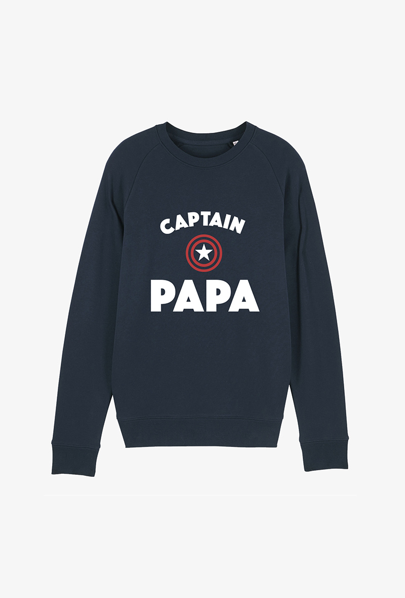 Großhändler Koloris - Marine Sweat - Kapitän Papa