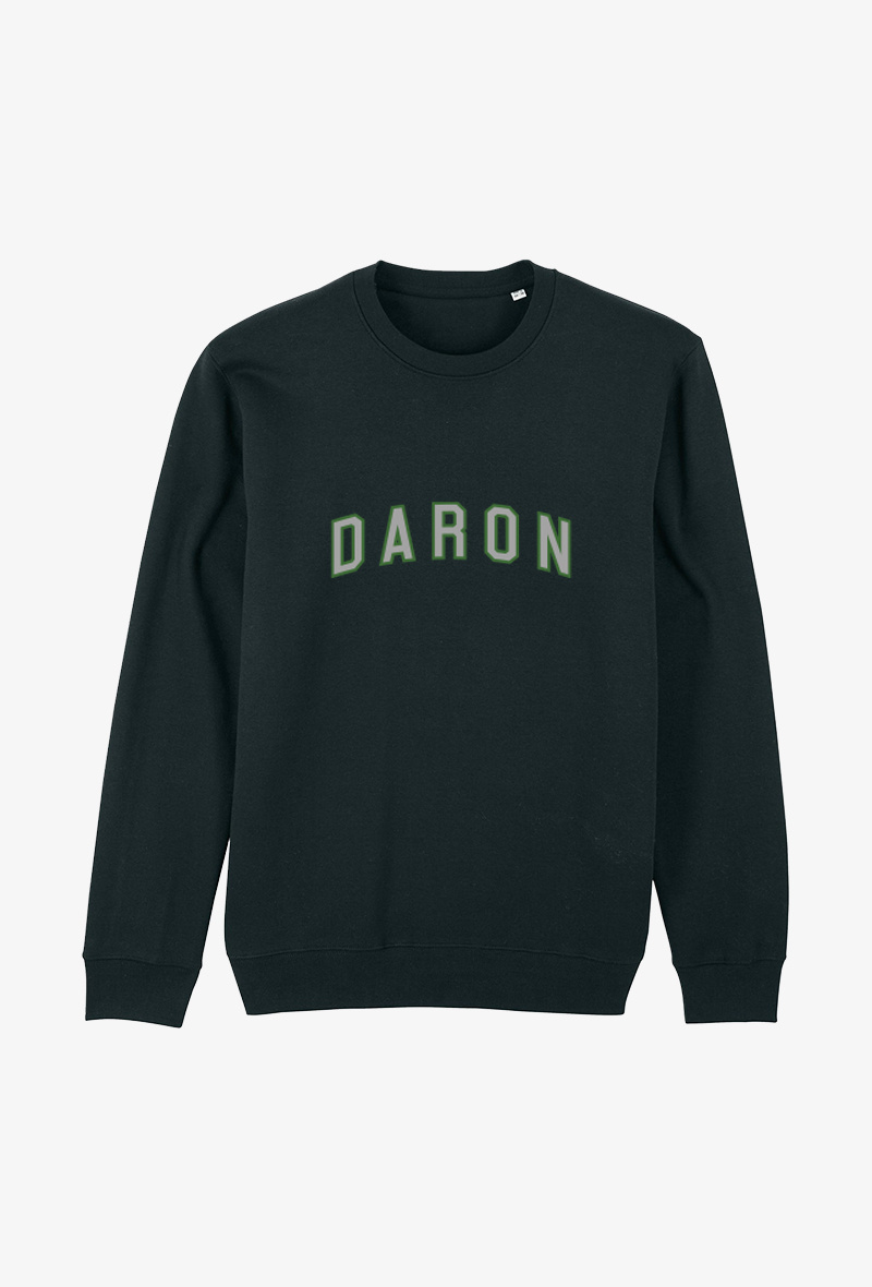 Großhändler Koloris - Erwachsenen-Sweatshirt schwarz - Daron