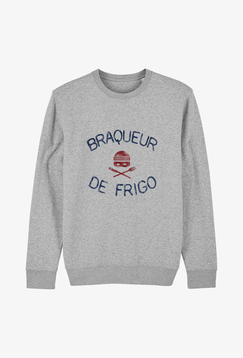 Großhändler Koloris - Erwachsenen Grauer Pullover - Kühlschrankräuber
