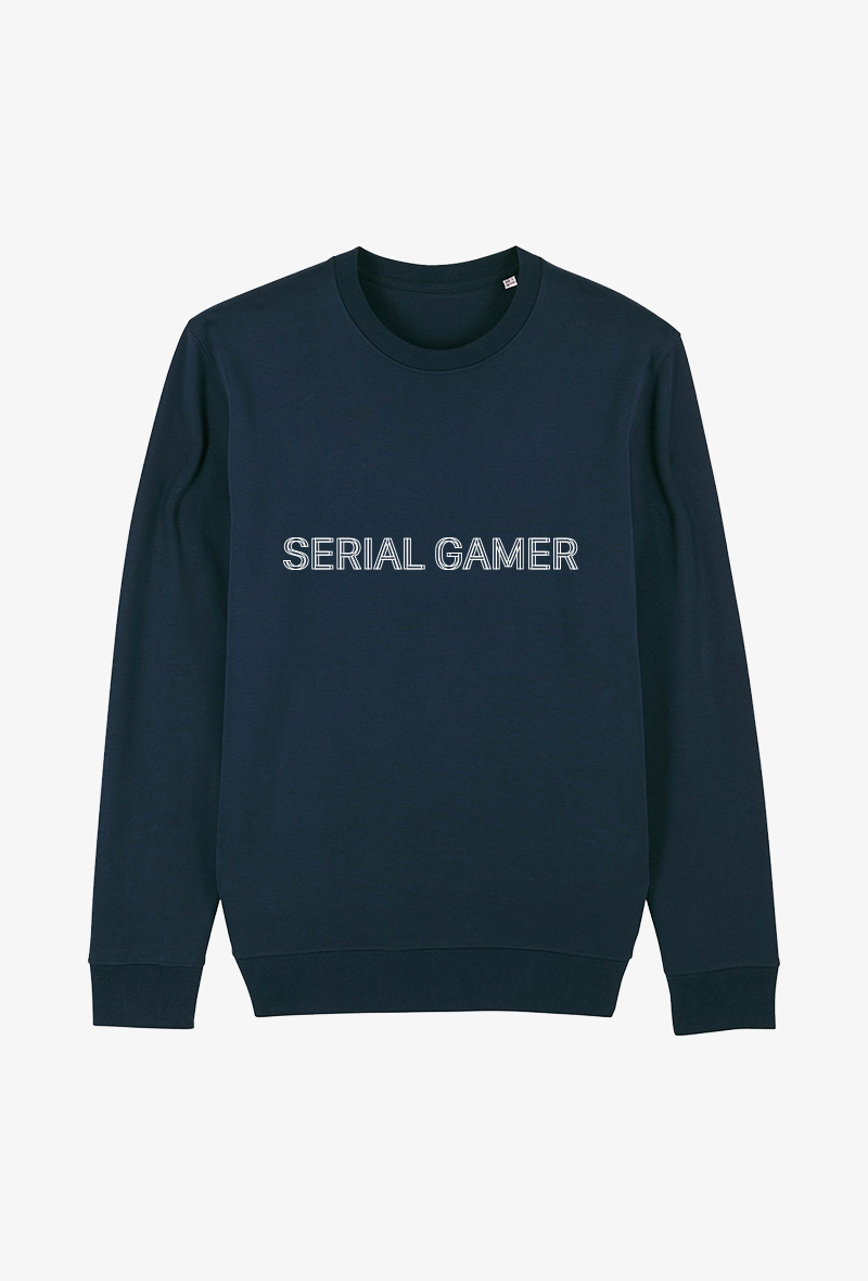 Wholesaler Koloris - Sweat Adulte Marine  - Serial gamer