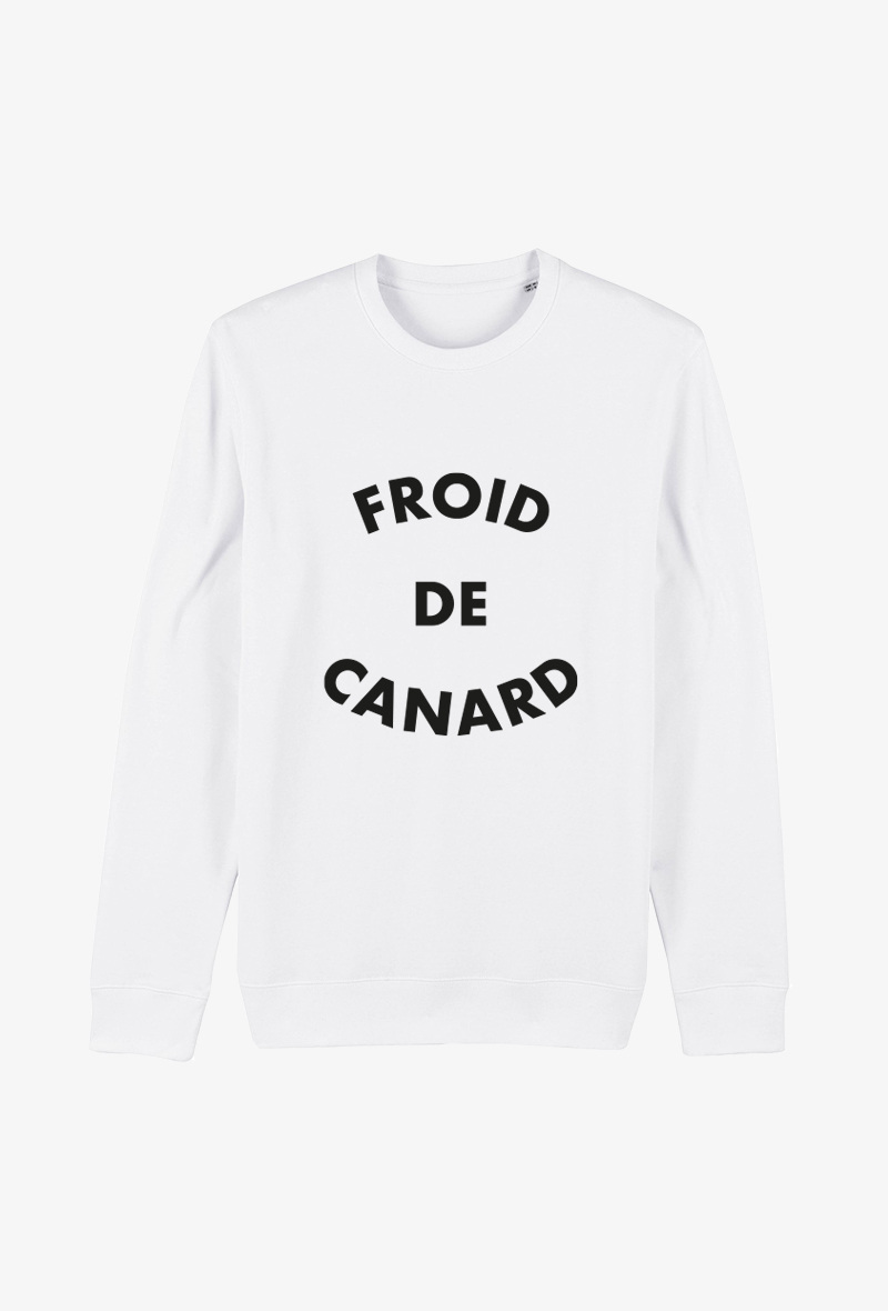 Wholesaler Koloris - Sweat Adulte Blanc - Froid de canard