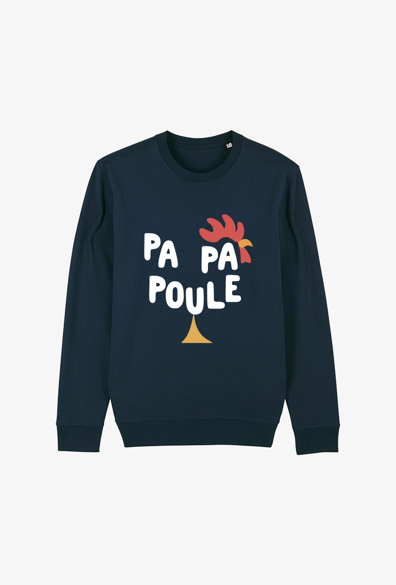 Mayorista Koloris - Sudadera de adulto azul marino - papá gallina