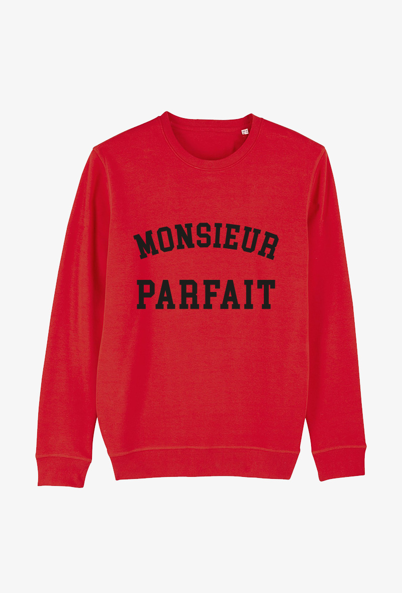 Wholesaler Koloris - Sweat Adulte Rouge - Monsieur parfait