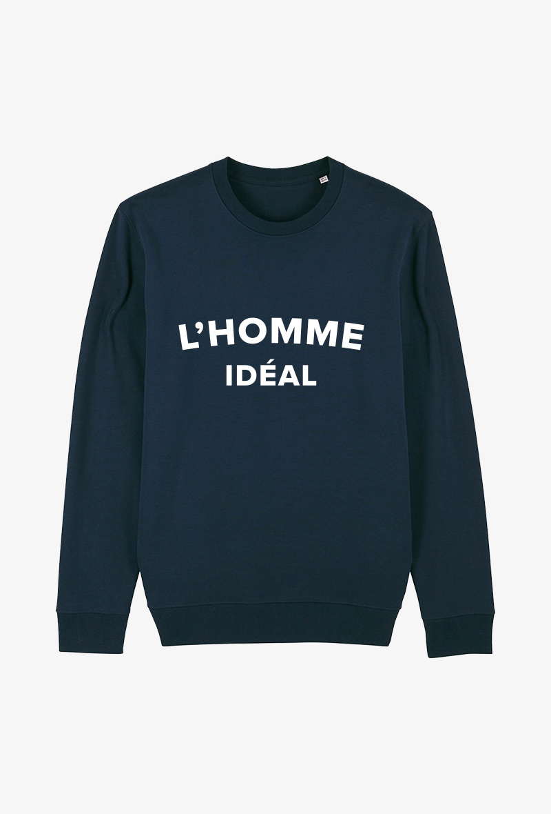 Grossiste Koloris - Sweat Adulte Marine - L'homme idéal