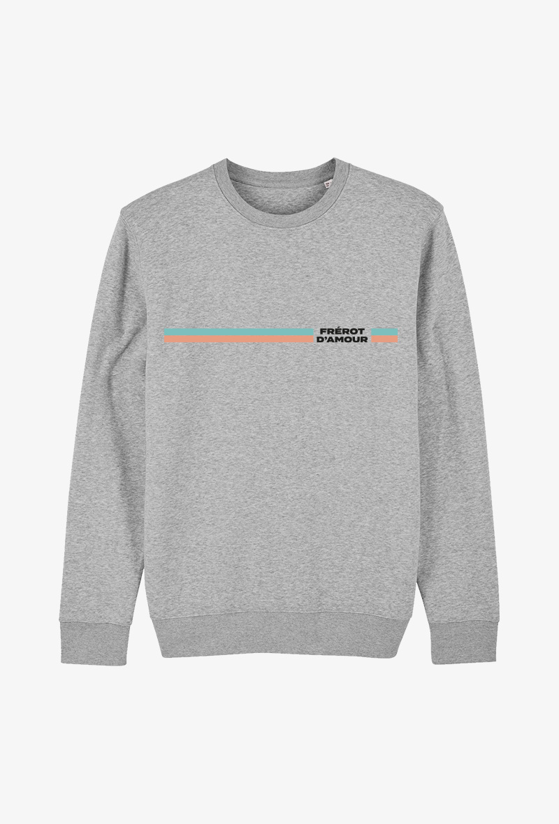 Wholesaler Koloris - Sweat Adulte gris - Frerot d'amour