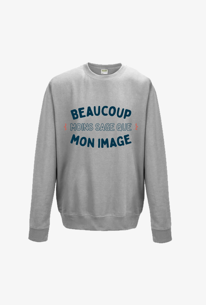 Wholesaler Koloris - Sweat Adulte - Beaucoup moins sage que mon image