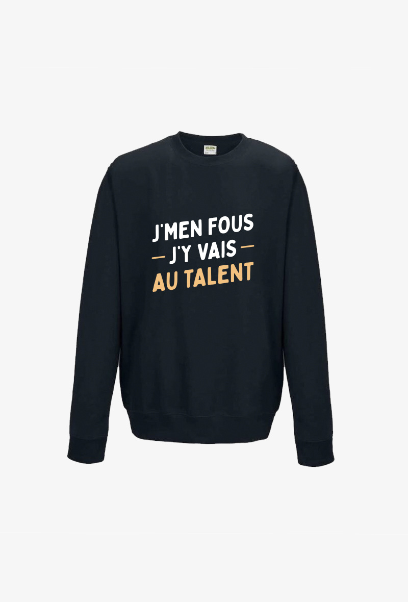 Wholesaler Koloris - Sweat Adulte - Je m'en fous j'y vais au talent