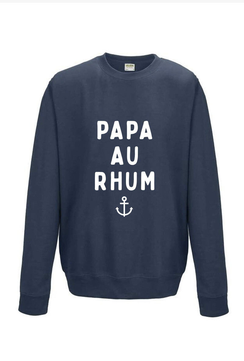 Grossista Koloris - Felpa per adulti - Papà al rum..