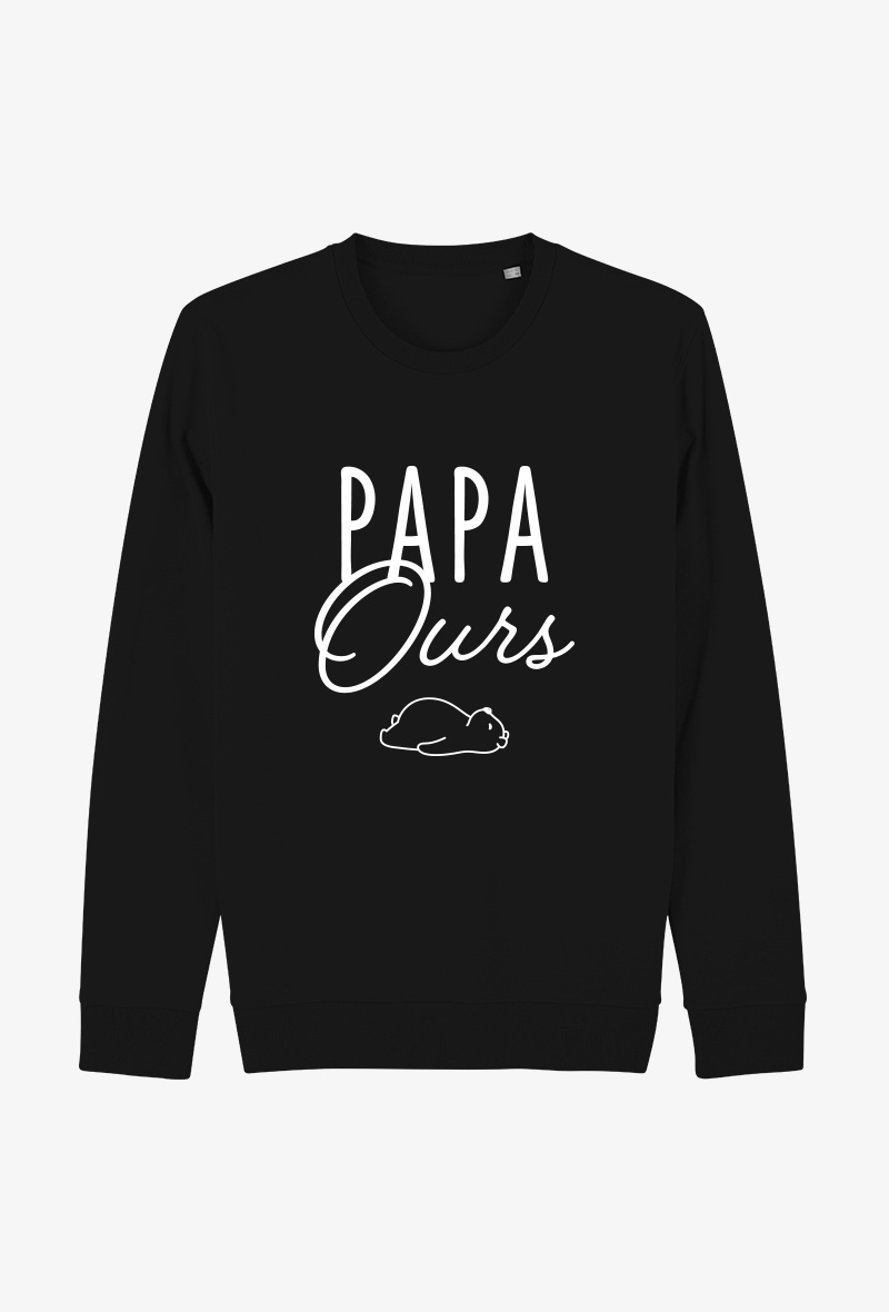 Großhändler Koloris - Erwachsenen-Sweatshirt - Vatertag - Papa Bär