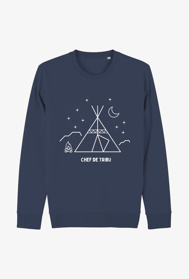 Großhändler Koloris - Erwachsenen-Sweatshirt - Vatertag - Stammesführer