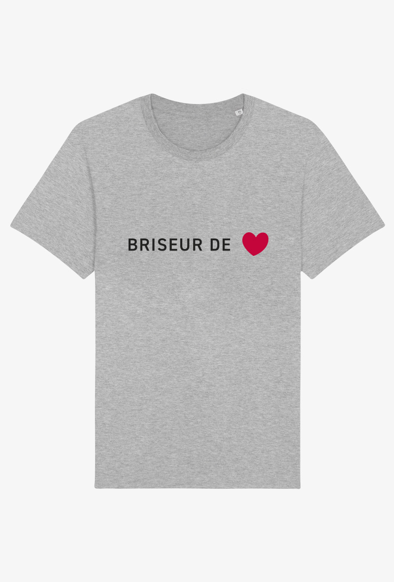 Grossiste Koloris - T-shirt Adulte - Briseur de cœur