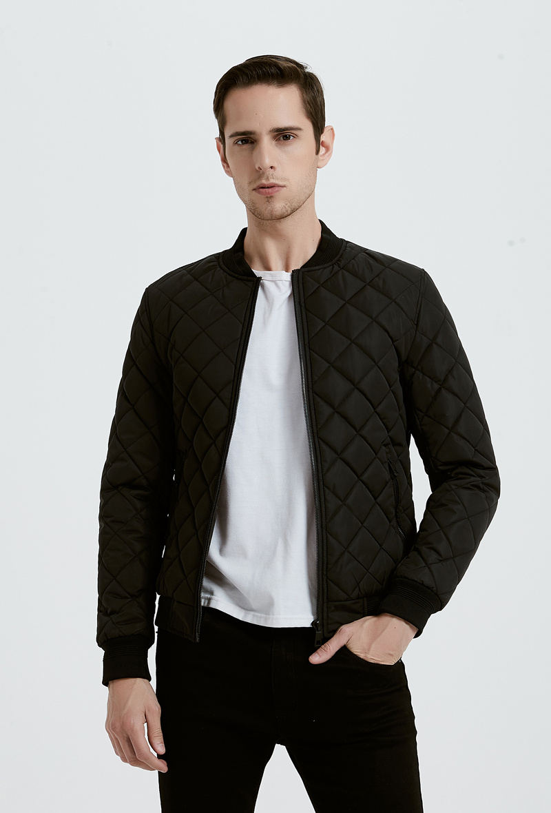 Großhändler KYMAXX - Schlichte, gesteppte Daunenjacke mit Teddykragen