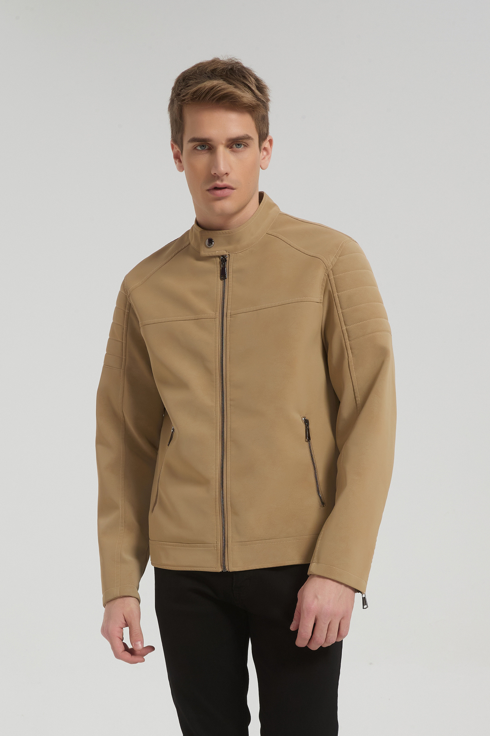 Grossiste KYMAXX - Veste à détails matelassés