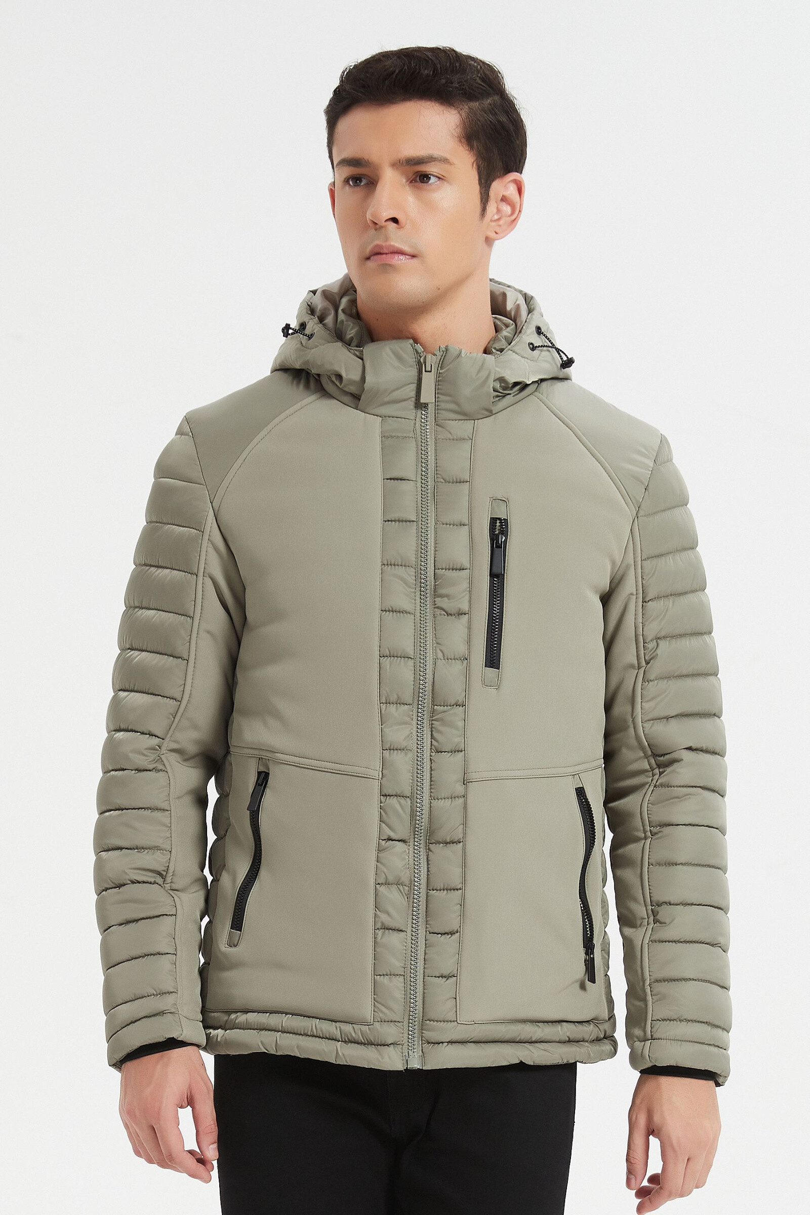 Wholesaler KYMAXX - Mid-season jacket man mattress jacket