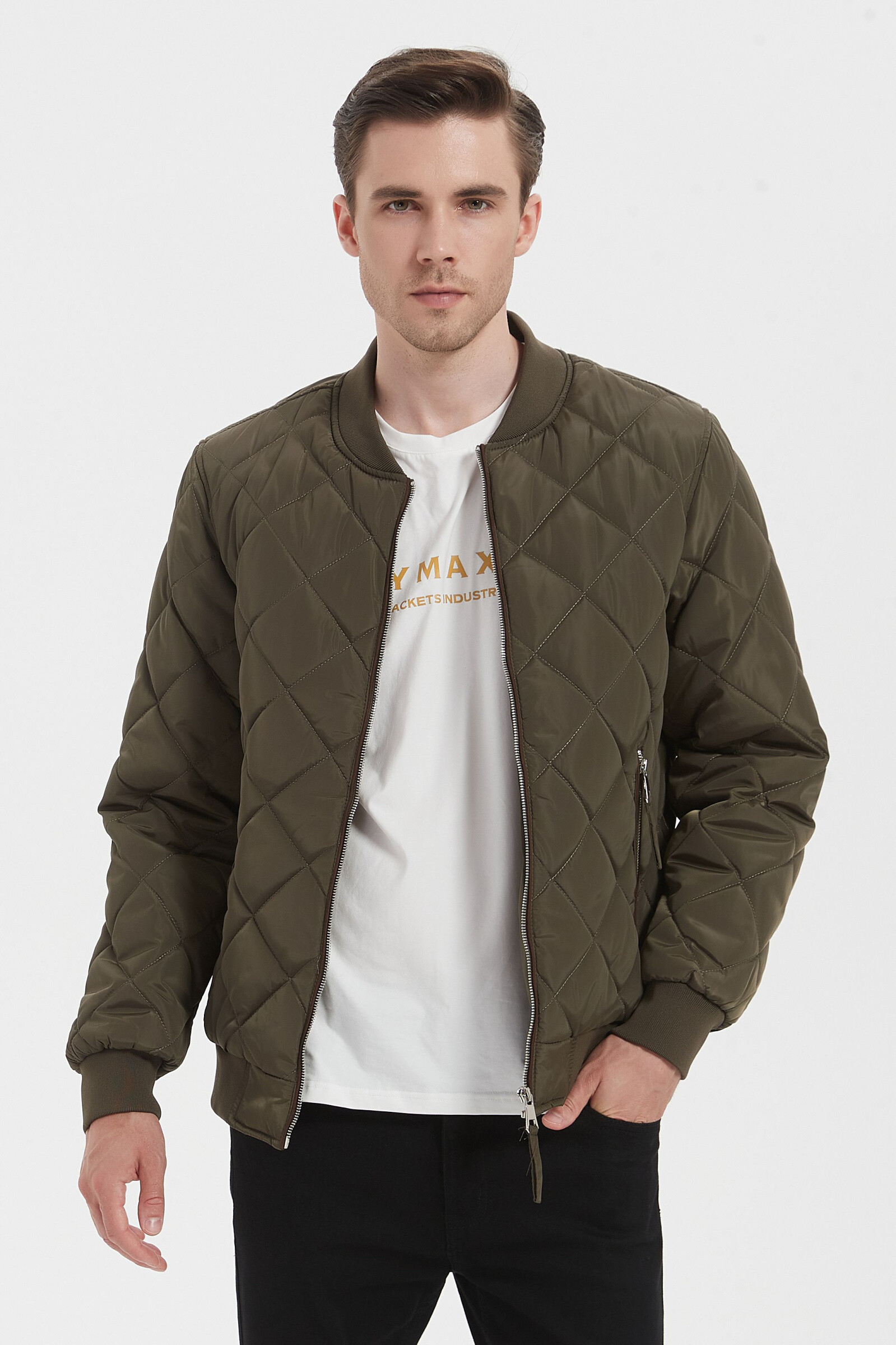 Wholesaler KYMAXX - Mid-season jacket Technology Water fabric