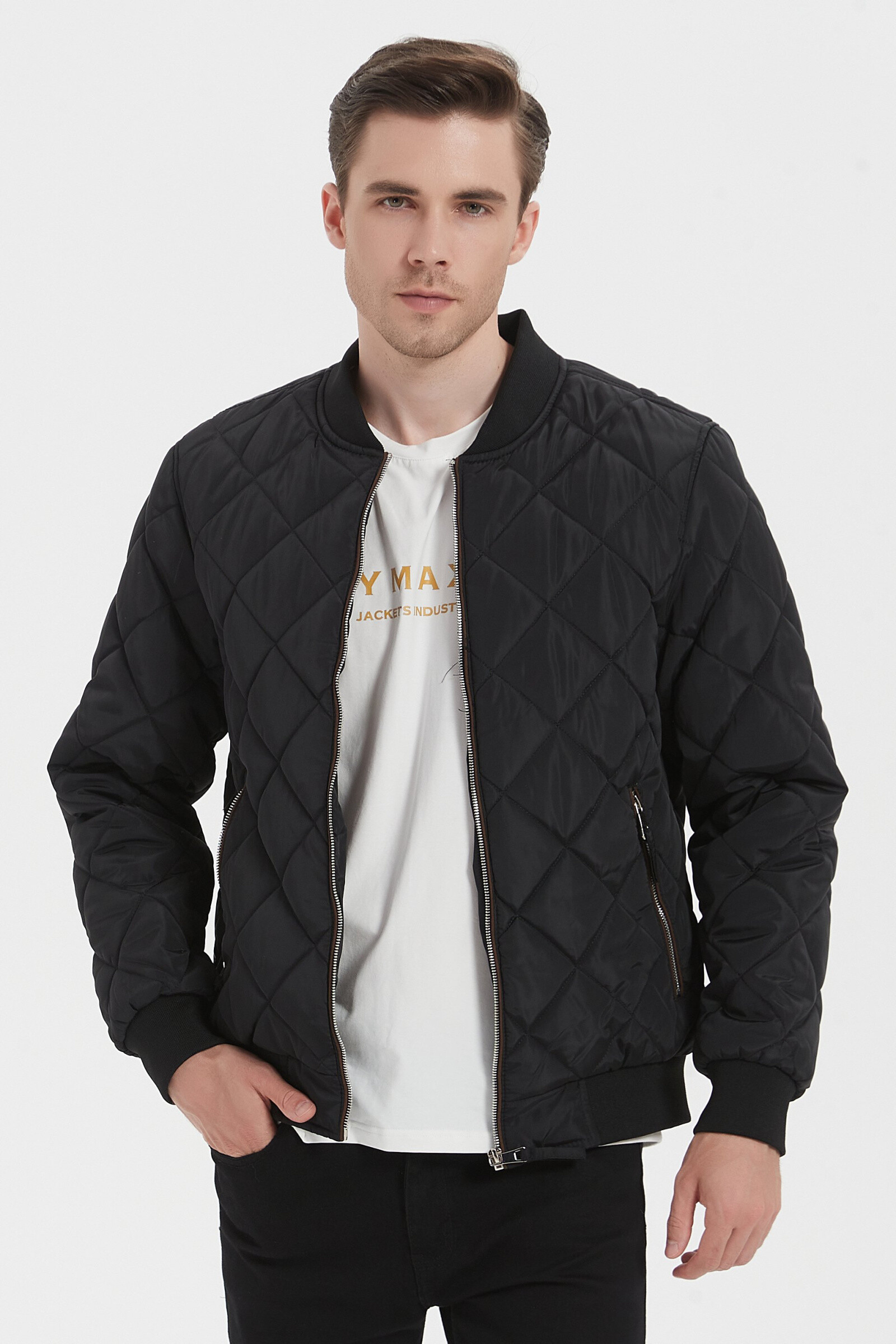 Wholesaler KYMAXX - Mid-season jacket Technology Water fabric