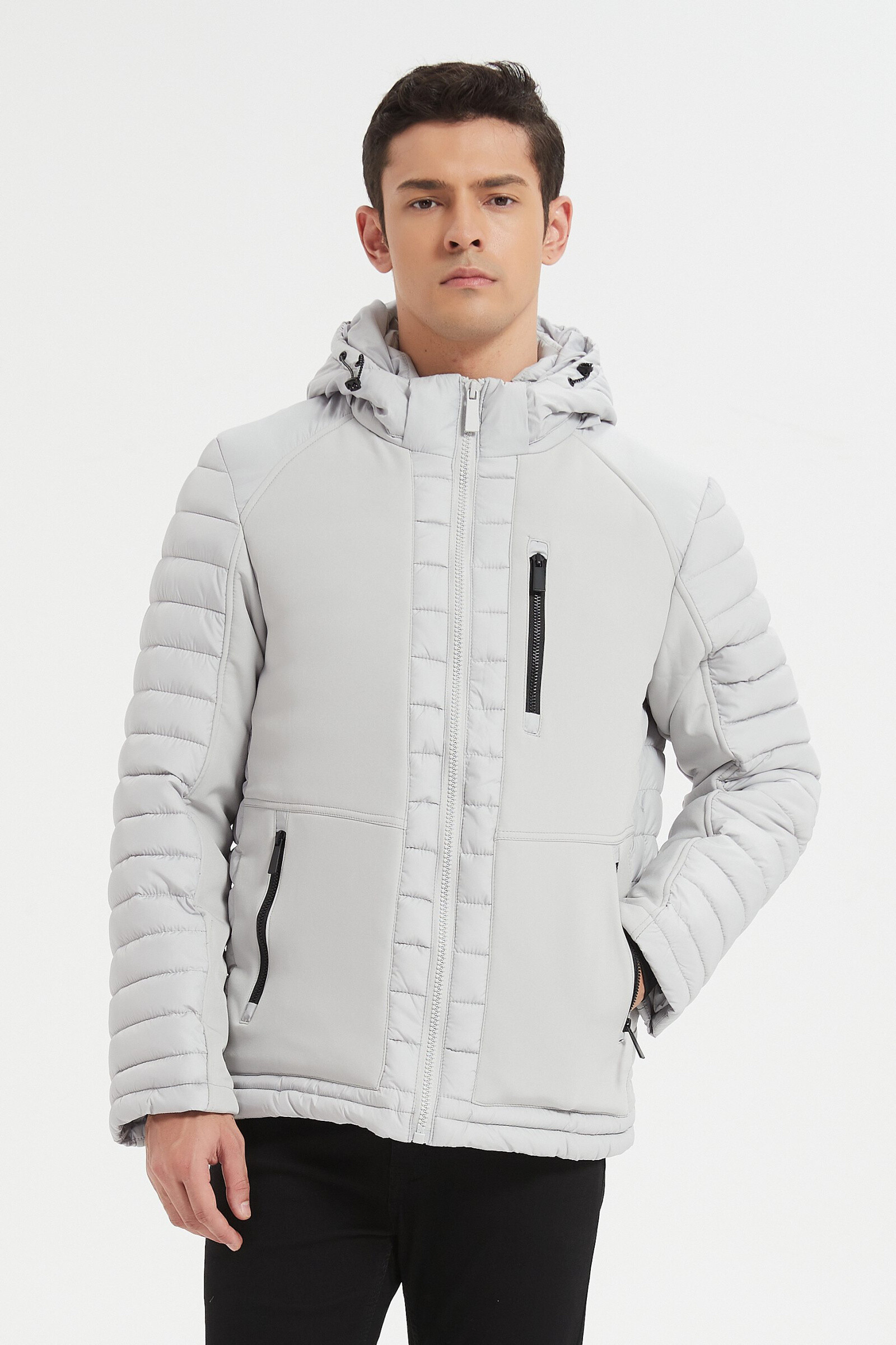 Wholesaler KYMAXX - Mid-season jacket man mattress jacket