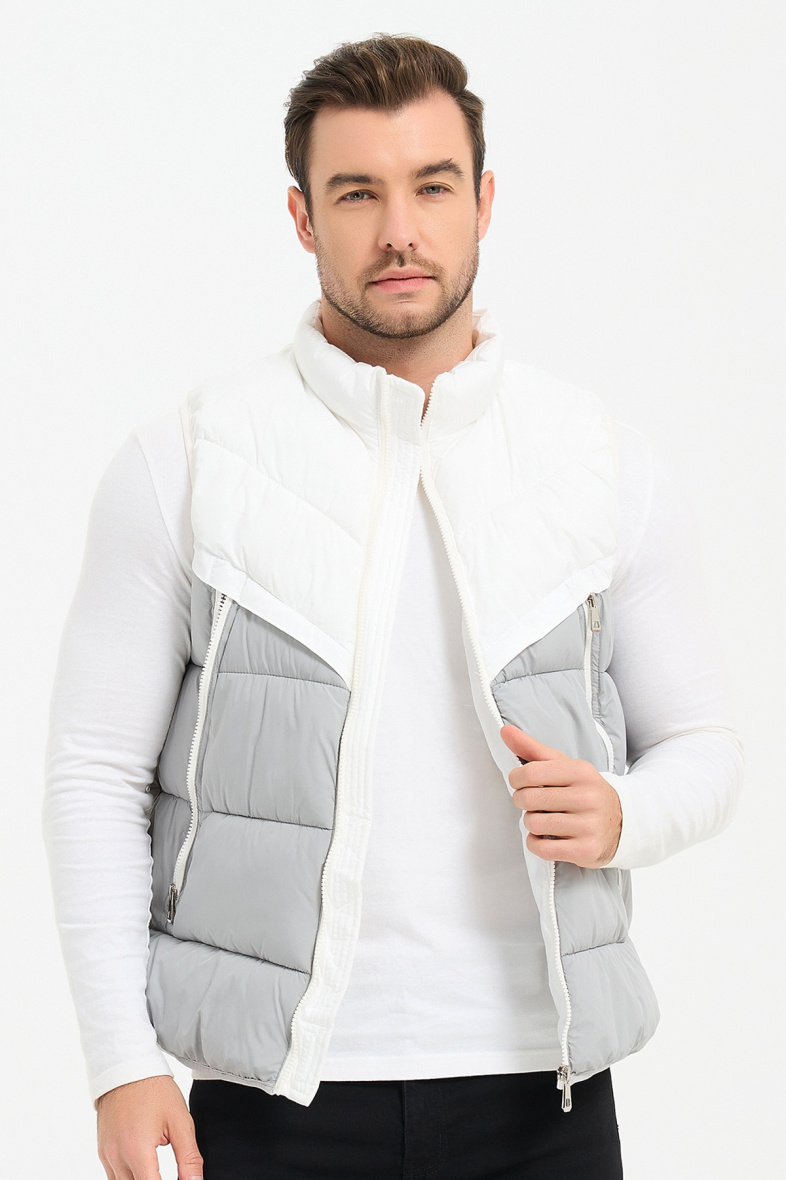 Mayorista KYMAXX - Plumífero acolchado hidrófugo sin mangas con cuello alto