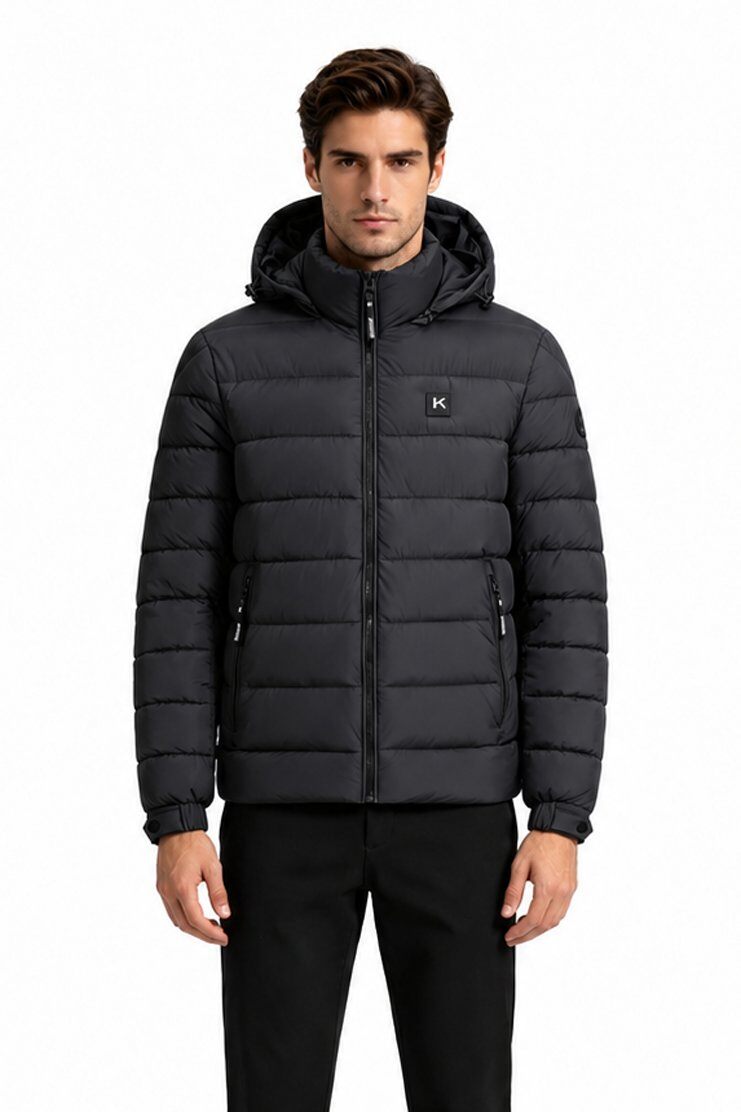 Grossiste KYMAXX - Doudoune chauffante homme