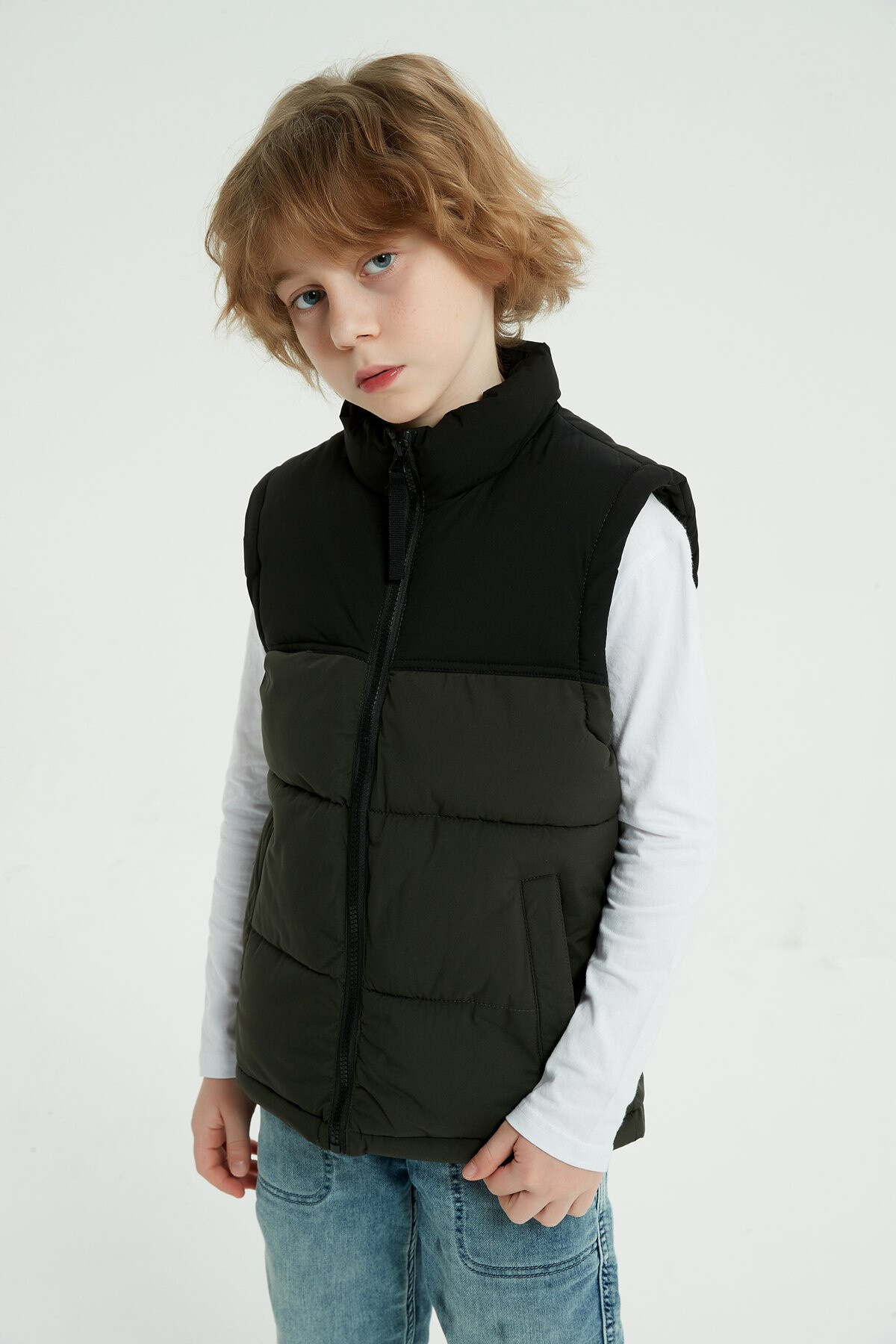 Mayorista KYMAXX - Material de aderezo para la chaqueta sin mangas