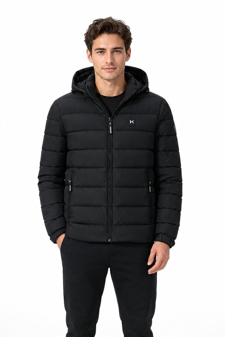 Grossiste KYMAXX - Doudoune chauffante homme