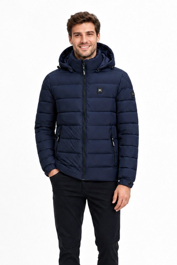 Grossiste KYMAXX - Doudoune chauffante homme