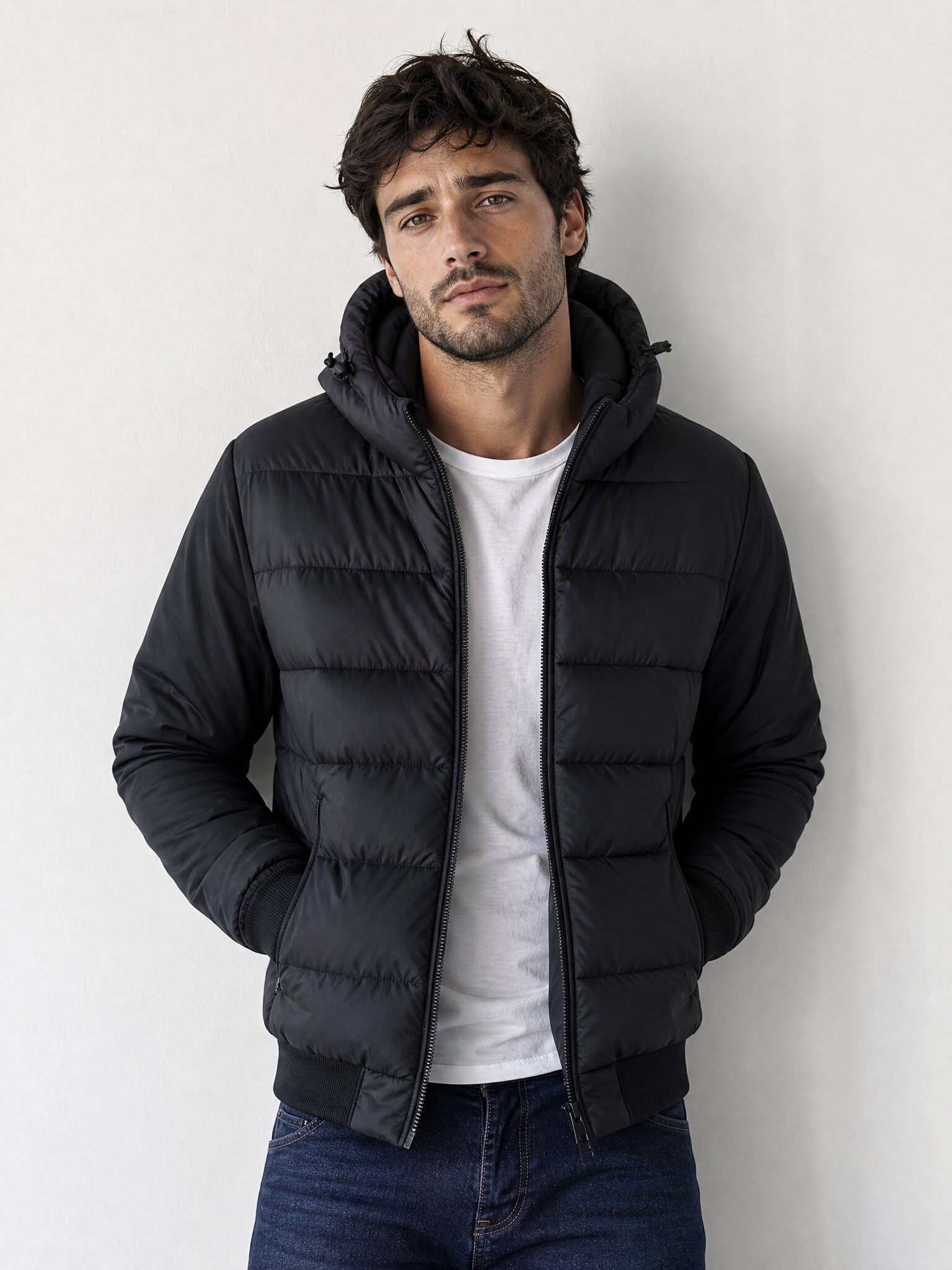 Wholesaler KZR - Quilted Hooded Jacket