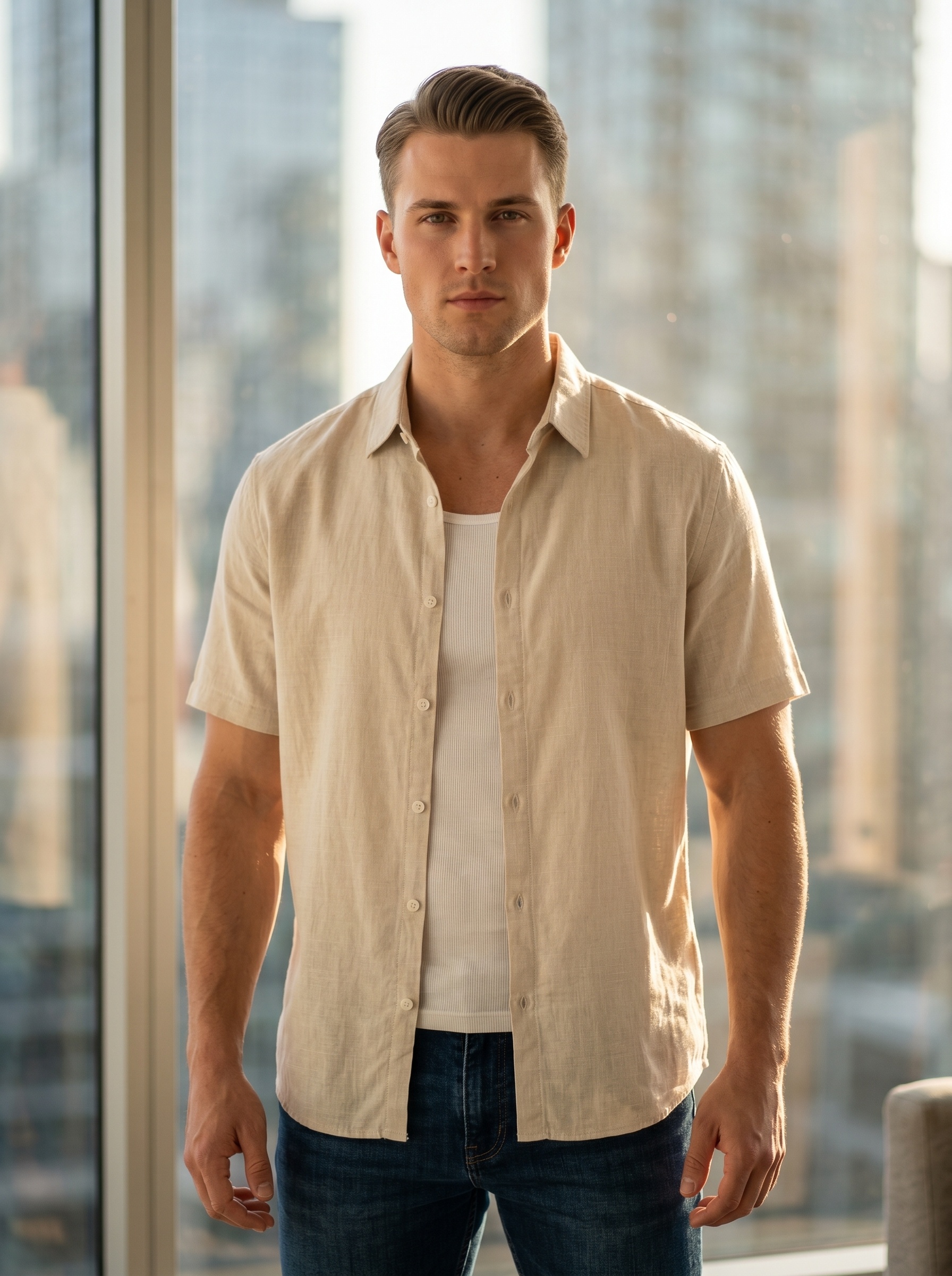 Wholesaler KZR - Textured shirt