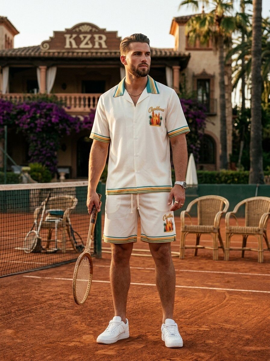 Großhändler KZR - Casablanca Hemd und Shorts Set