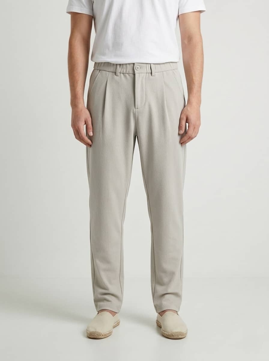 Wholesaler KZR - Pleated Tailored Trousers
