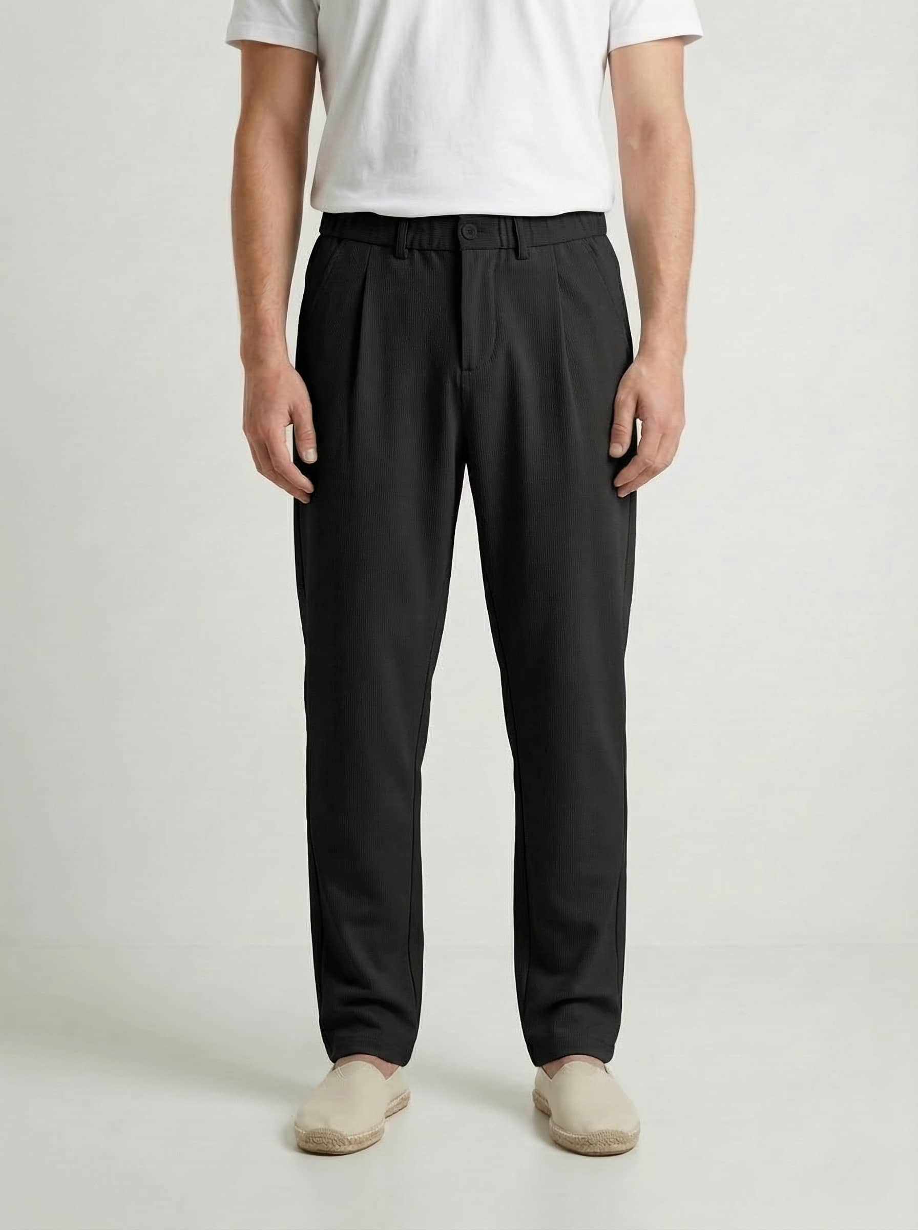 Wholesaler KZR - Pleated Tailored Trousers