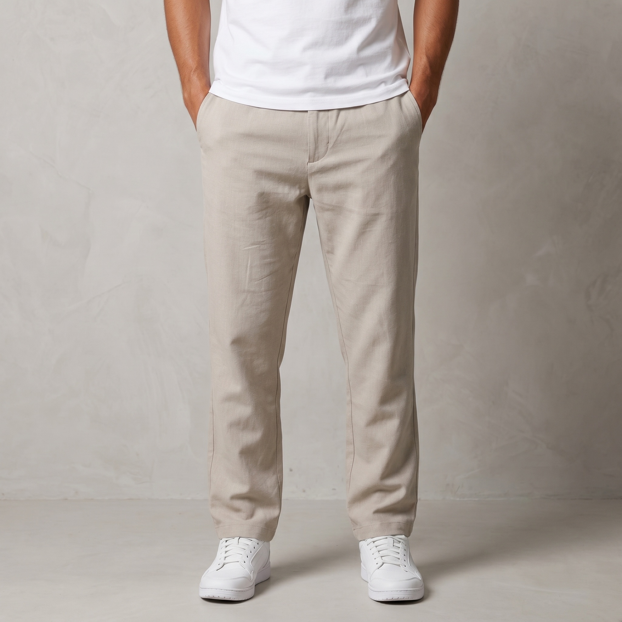 Mayorista KZR - Pantalones Casuales con Cintura de Cordón