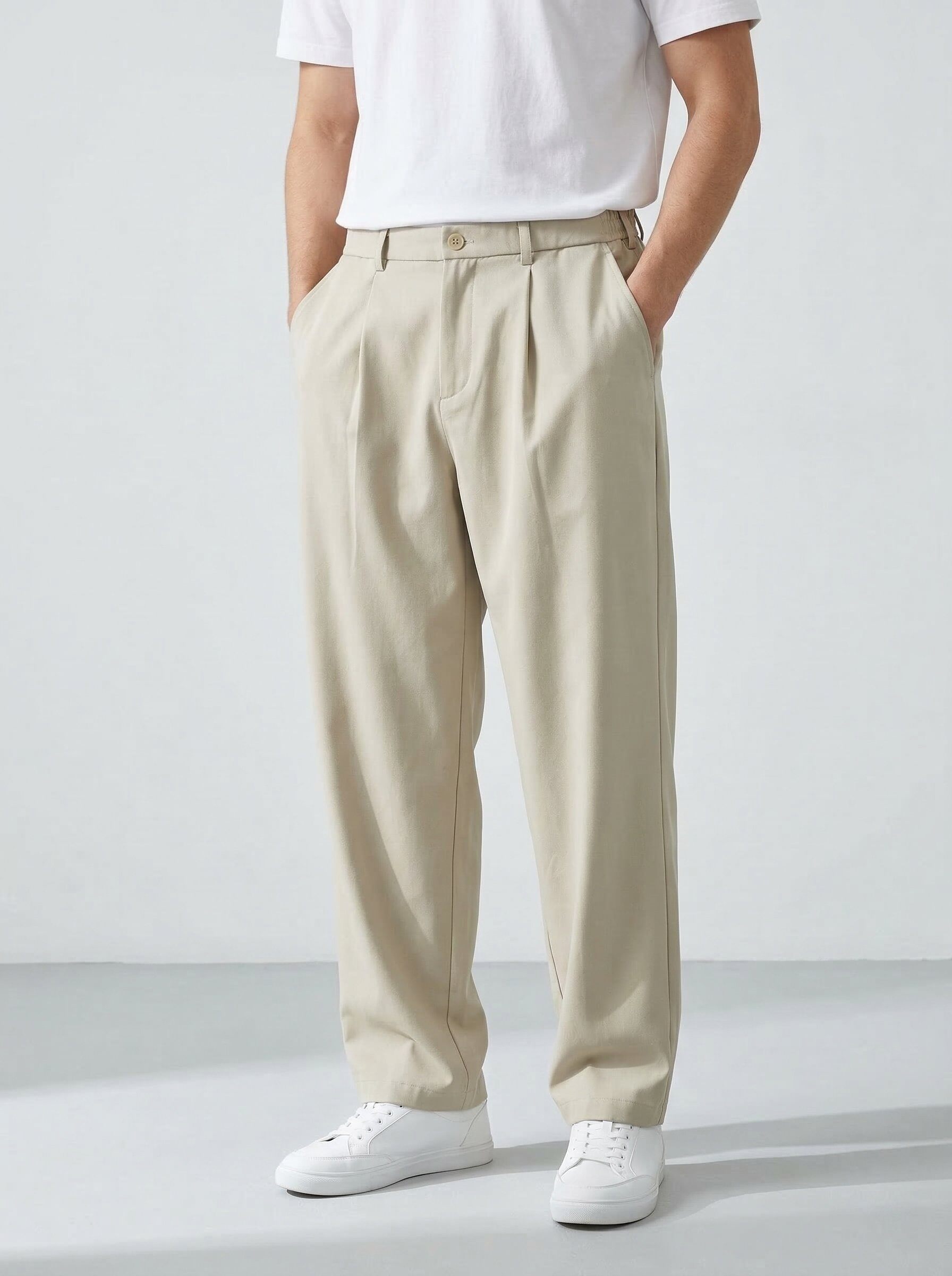 Großhändler KZR - Klassische Hose mit regulärer Passform